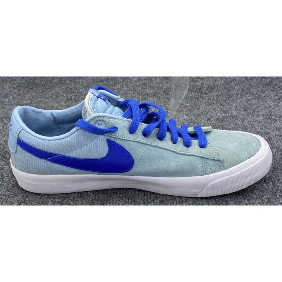Nike SB Grant Taylor DC7695-402 Blue Suede Skate Shoes Men’s 10.5 EUR 44.5 - Picture 1 of 15